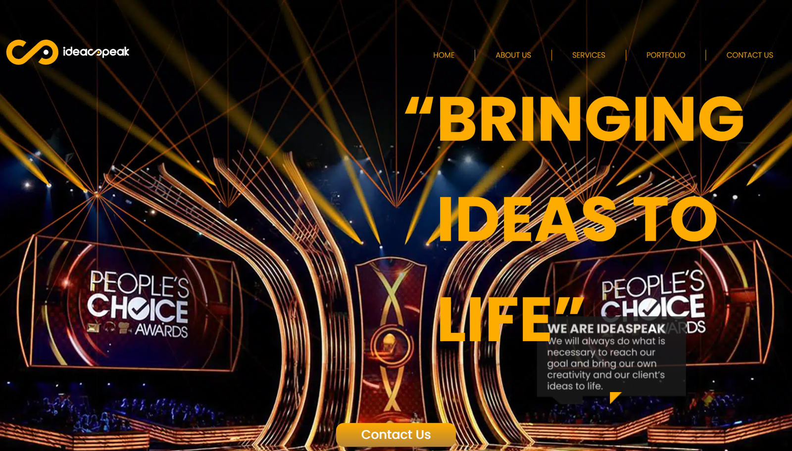 Idea Speak — events and experiences